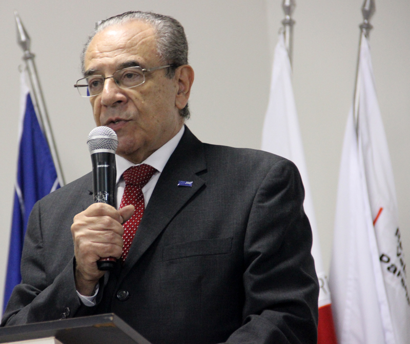 O Presidente Sebastião Helvecio fez a abertura do Encontro Técnico